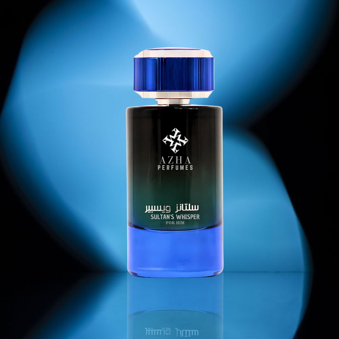 Sultan's Whisper For Him Eau De Parfum Spray 100ML (3.4 OZ) by Azha | A Regal Blend of Spice & Smoke, Softened by Whispers of Vanilla & Tonka
