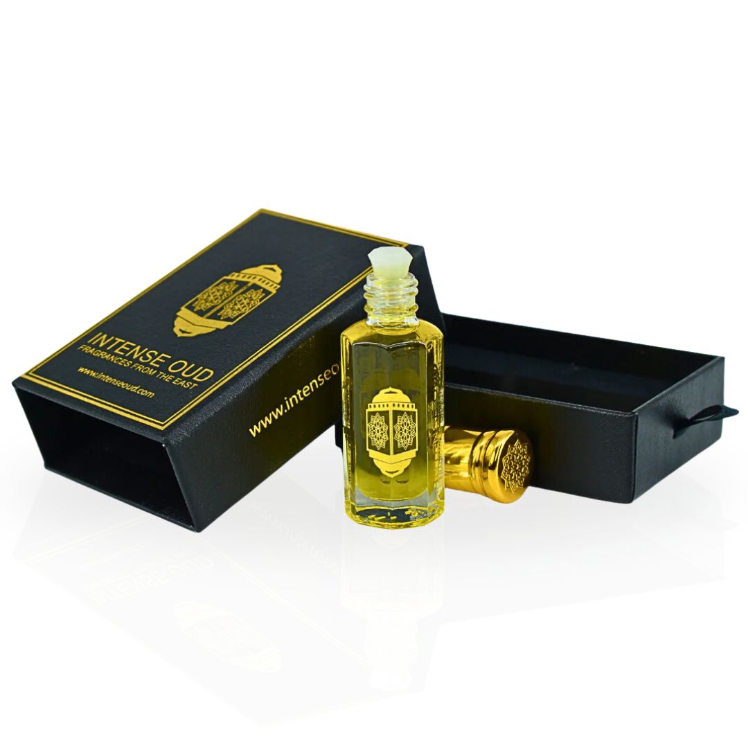 Al Yasmin Perfume Oil 12ML (0.40 OZ) With Black Gift Box By Intense Oud | Sweet Jasmine, Creamy Tuberose & Soft Musk.