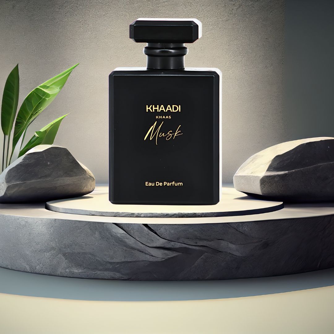 Khaas Musk EDP Spray 100ML (3.4 OZ) by Khaadi | Long Lasting, Fresh, Citrusy and Aquatic Perfumes.