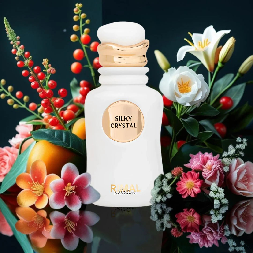 Silky Crystal Eau de Parfum Spray 100ml (3.4 oz) by Rimal Collection