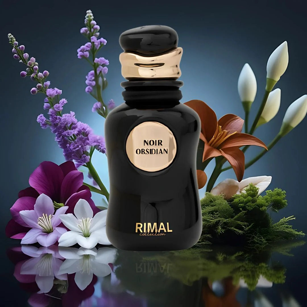 Noir Obsidian Eau de Parfum Spray 100ml (3.4 oz) by Rimal Collection