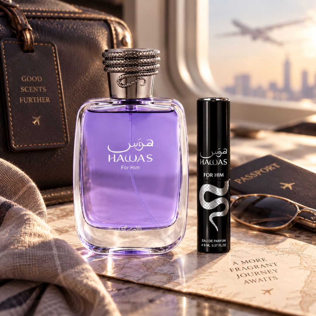 Hawas 2-Piece Perfume Travel Gift Set by Rasasi