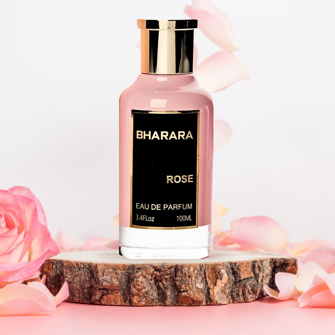 Bharara Rose EDP Spray 100ML (3.4 OZ) by BHARARA | Long Lasting, Luxurious, Floral, Timeless Fragrances.