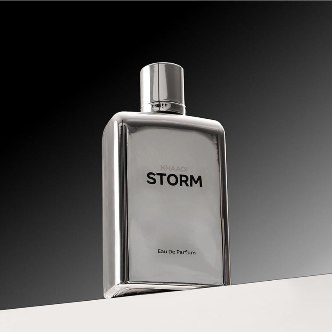 Storm EDP Spray 100ML (3.4 OZ) by Khaadi | Long Lasting, Modern, Fresh, Aquatic Perfumes.