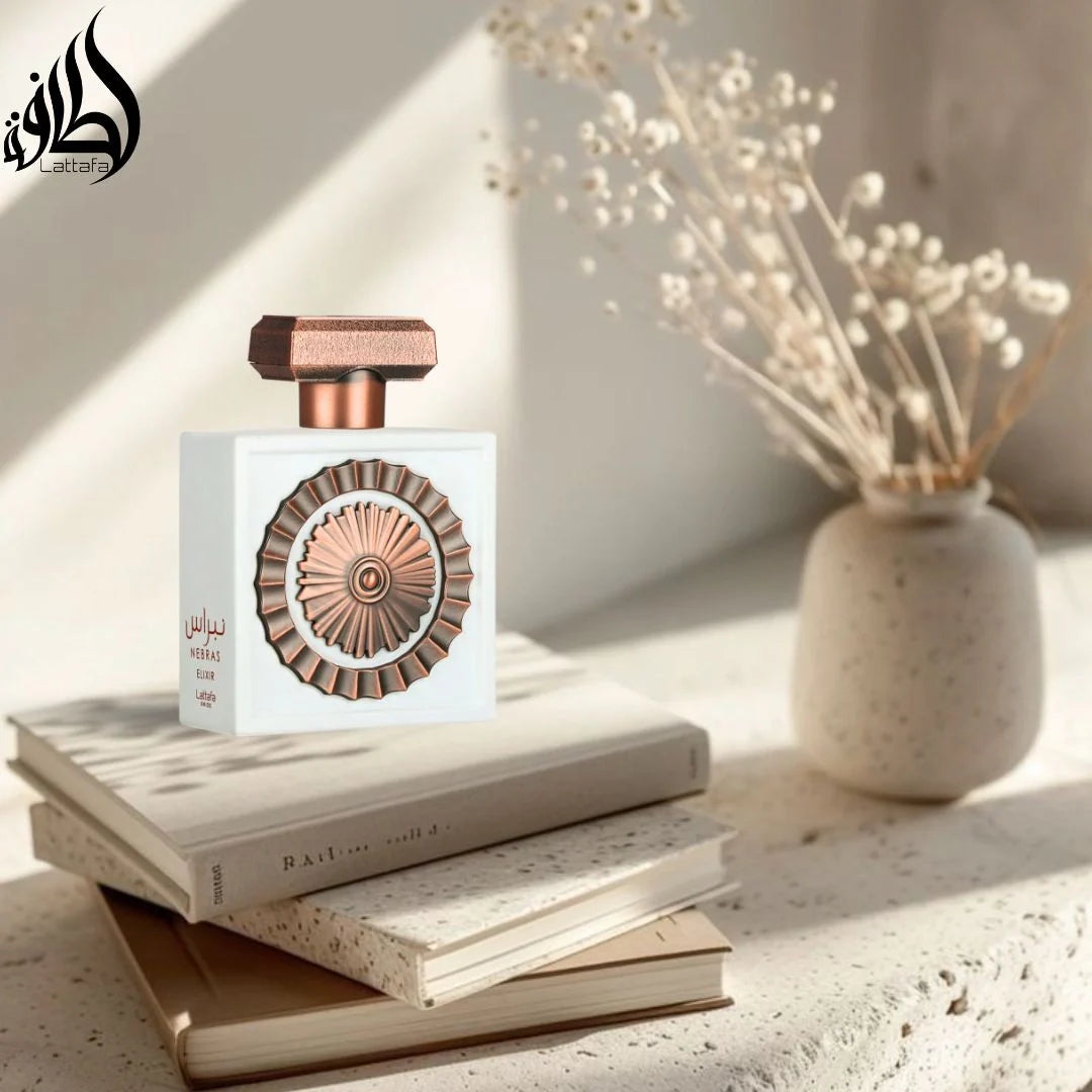 Nebras Elixir Eau de Parfum Spray 100ml (3.4 oz) by Lattafa Pride
