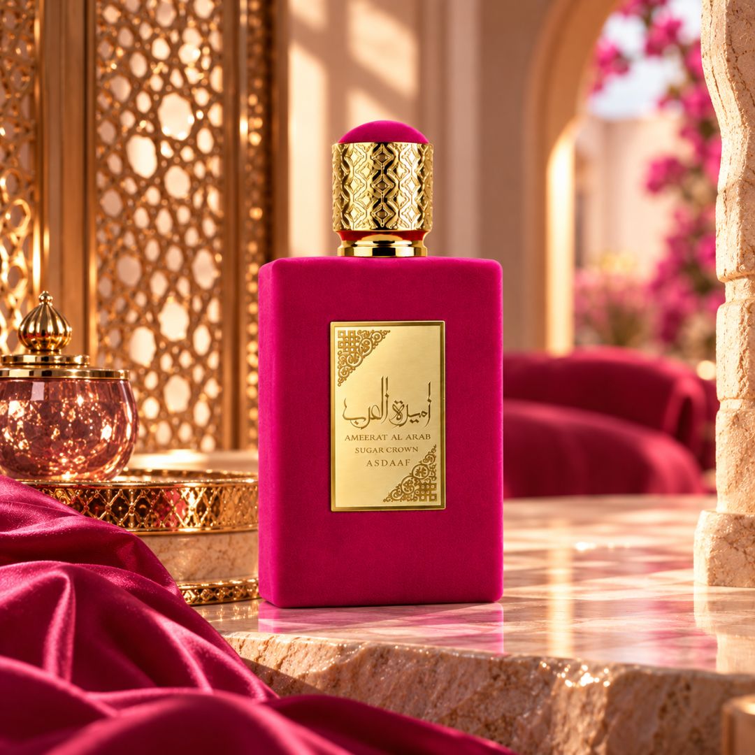 Asdaaf Ameerat Al Arab Sugar Crown Eau de Parfum Spray 100ml (3.4 oz) by Lattafa