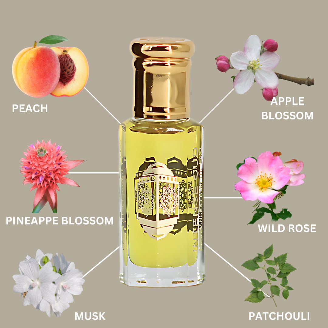 Madawi Perfume Oil 12ML (0.40 OZ) With Black Gift Box By Intense Oud | A Fruity Floral Fusion With A Warm Finish.