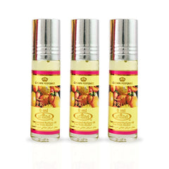 Fruit Perfume Oil CPO 6ML (0.2 OZ) By Al Rehab | A Burst Of Tropical Fruits With A Creamy, Sweet Twist. (PACK OF 3)