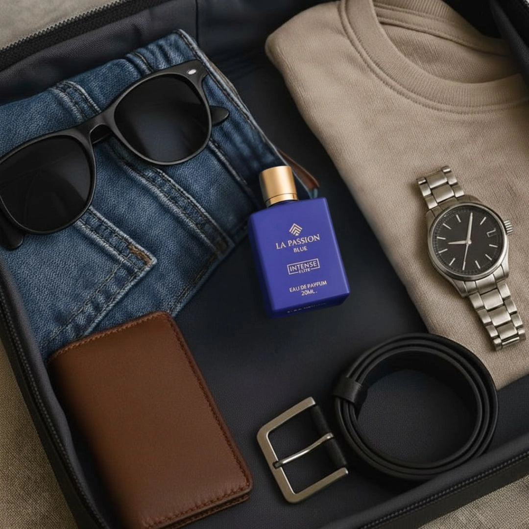 La Passion Blue Eau de Parfum Spray 20ml (0.6 oz) by Intense Elite