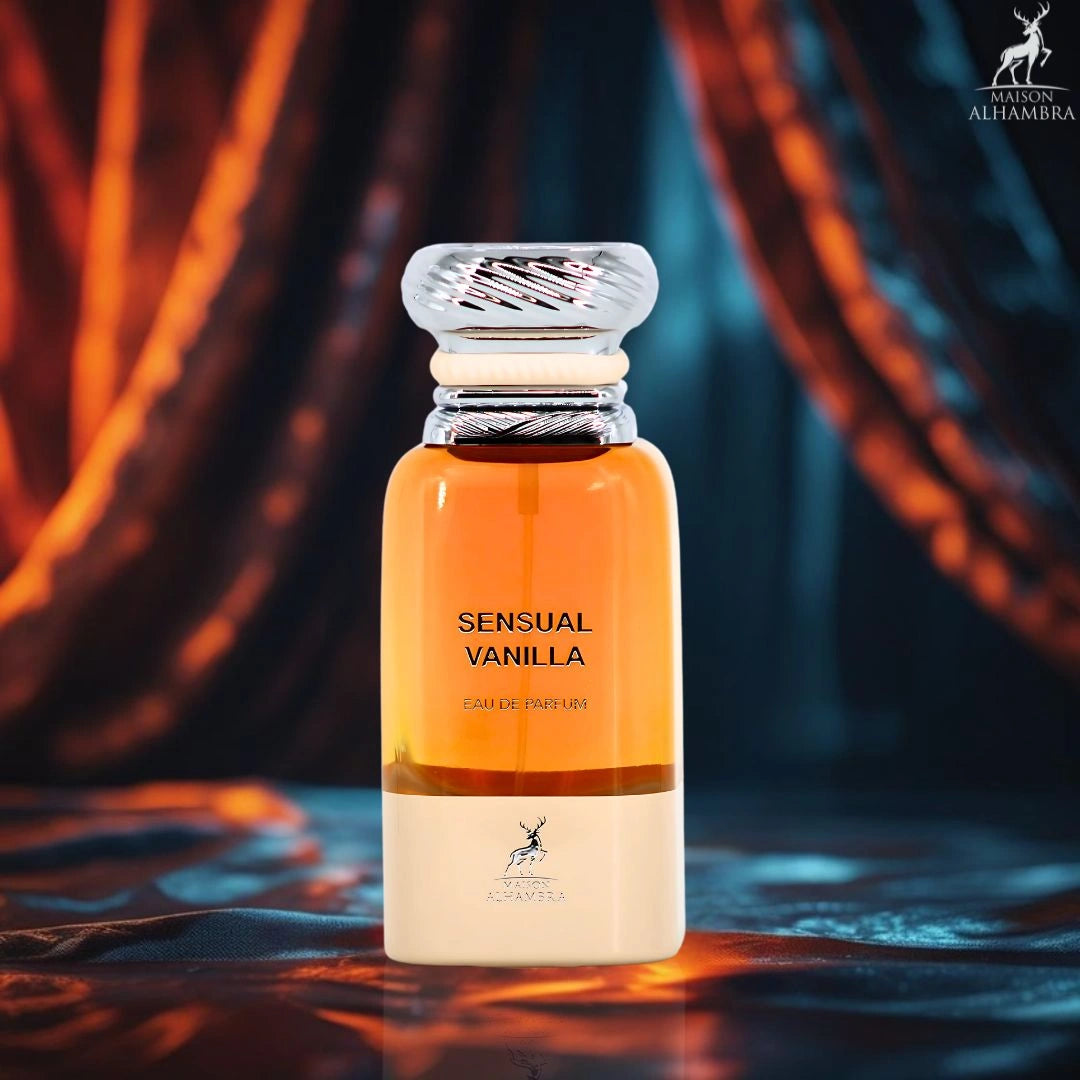 Sensual Vanilla Eau de Parfum Spray 80ml (2.7 oz) by Maison Alhambra