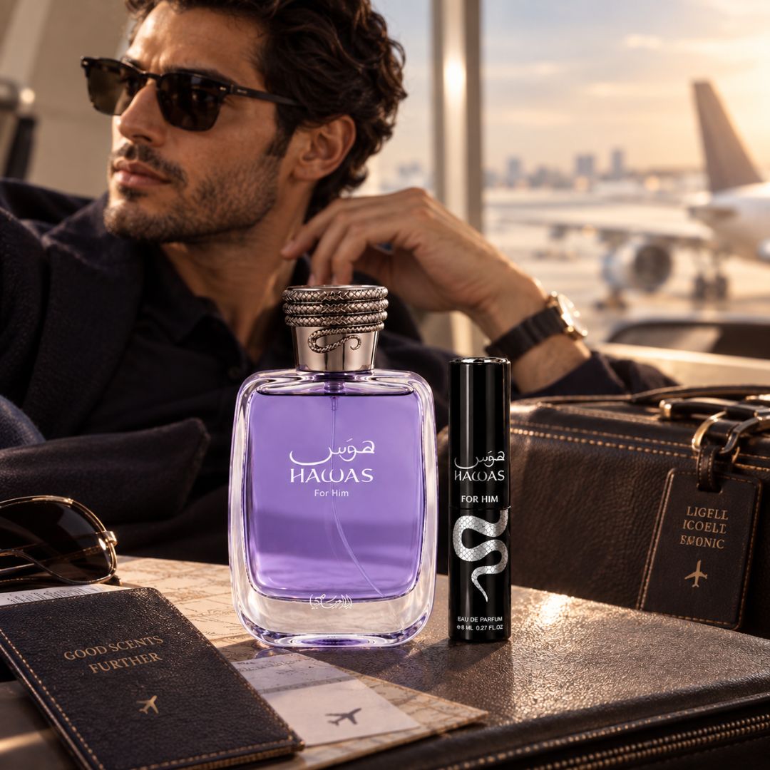 Hawas 2-Piece Perfume Travel Gift Set by Rasasi
