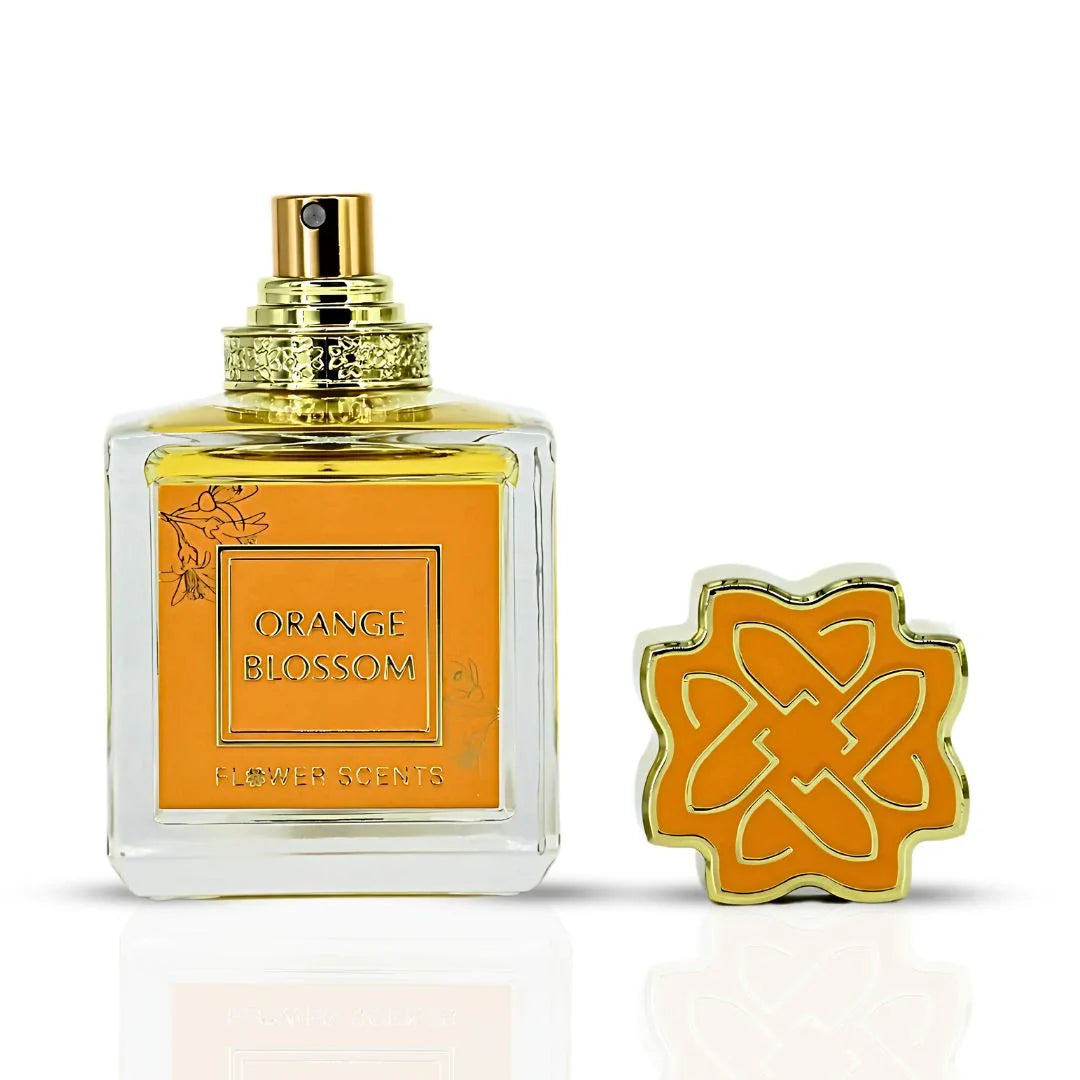 Orange Blossom Eau de Parfum Spray 65ml (2.2 oz) by Flower Scents | Mandarin Sparkle. Orange Blossom Silk. Praline’s Addictive Finish.