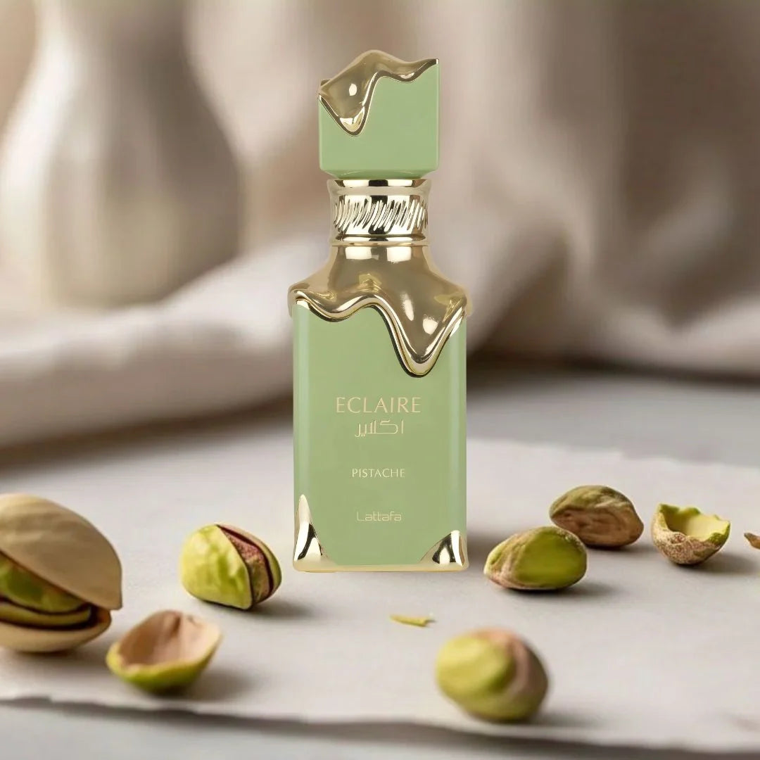 Eclaire Pistache Eau de Parfum Spray 100ml (3.4 oz) by Lattafa