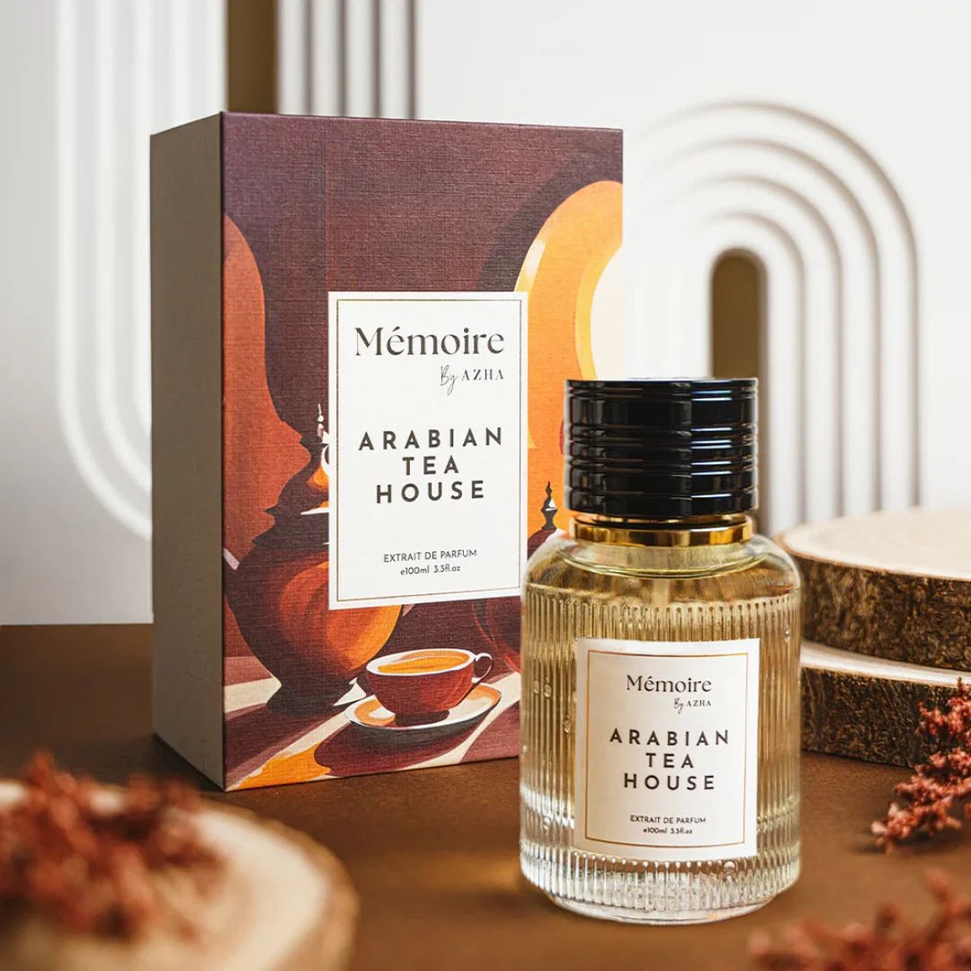Arabian Tea House Extrait de Parfum Spray 100ml (3.3 Oz) - Memoire Collection by Azha