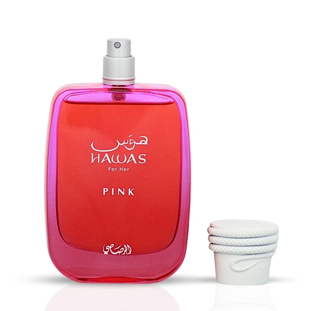 Hawas Pink Eau de Parfum Spray 100ml (3.4 oz) by Rasasi
