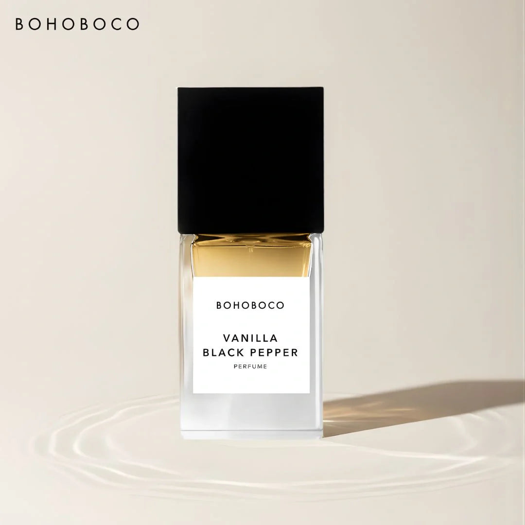 Vanilla Black Pepper Eau de Parfum Spray 50ml (1.7 fl oz) by Bohoboco - Intense Oud