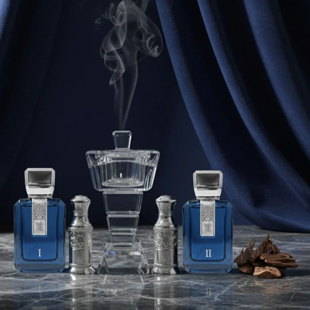 Al Arabiya Blue Collection 5 Piece Gift Set by Arabian Oud