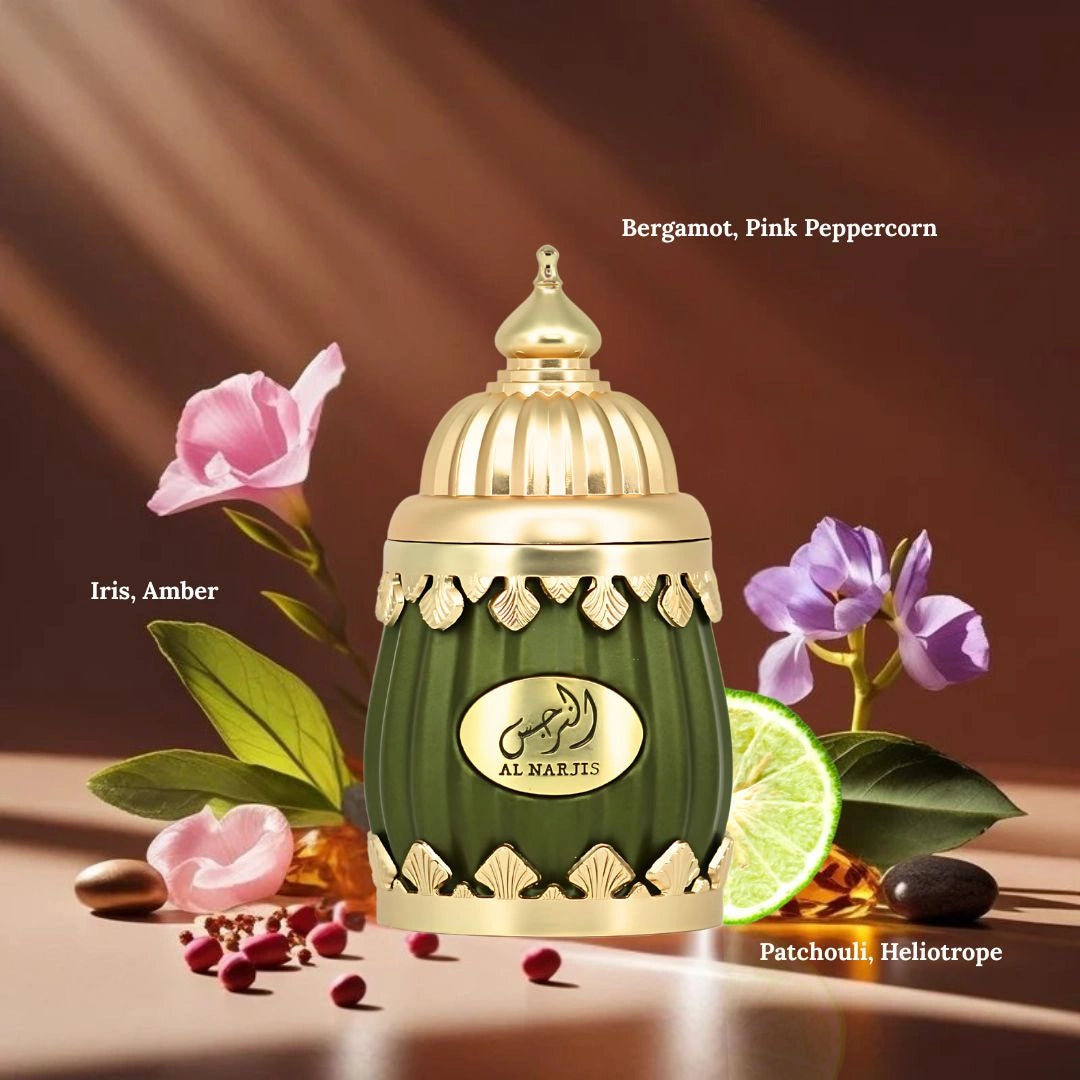 Niche Emarati Al Narjis Eau De Parfum Spray 100ml (3.4 oz) by Lattafa Pride