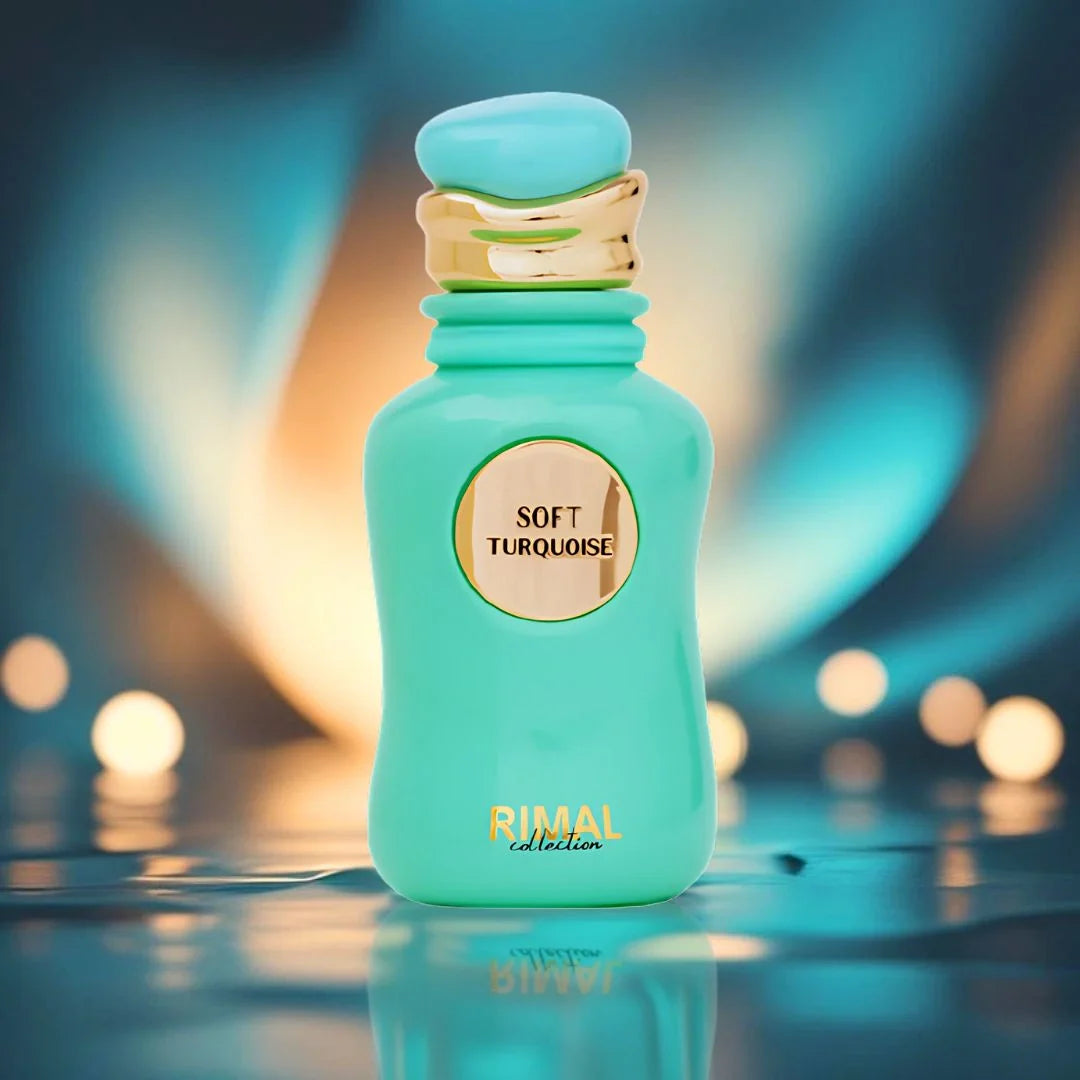 Soft Turquoise Eau de Parfum Spray 100ml (3.4 oz) by Rimal Collection