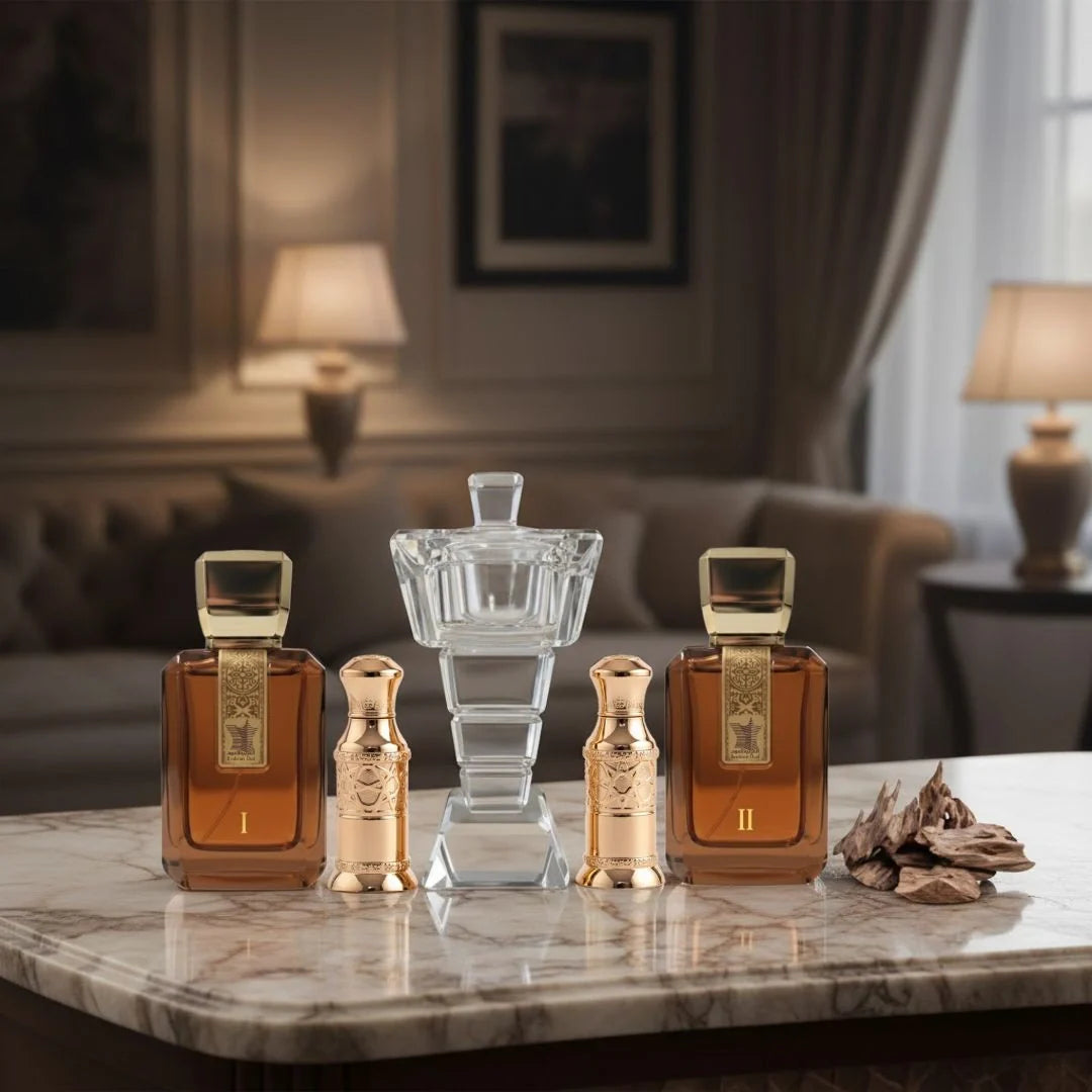 Al Arabiya Brown Collection 5 Piece Gift Set by Arabian Oud