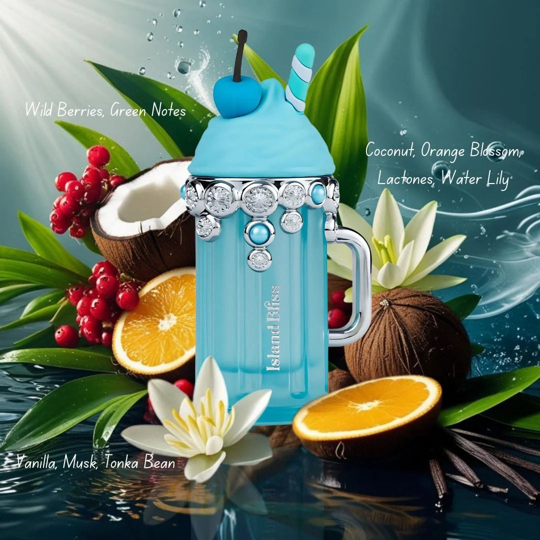 Island Bliss Eau de Parfum Spray 100ml (3.4 oz) by Armaf Delights