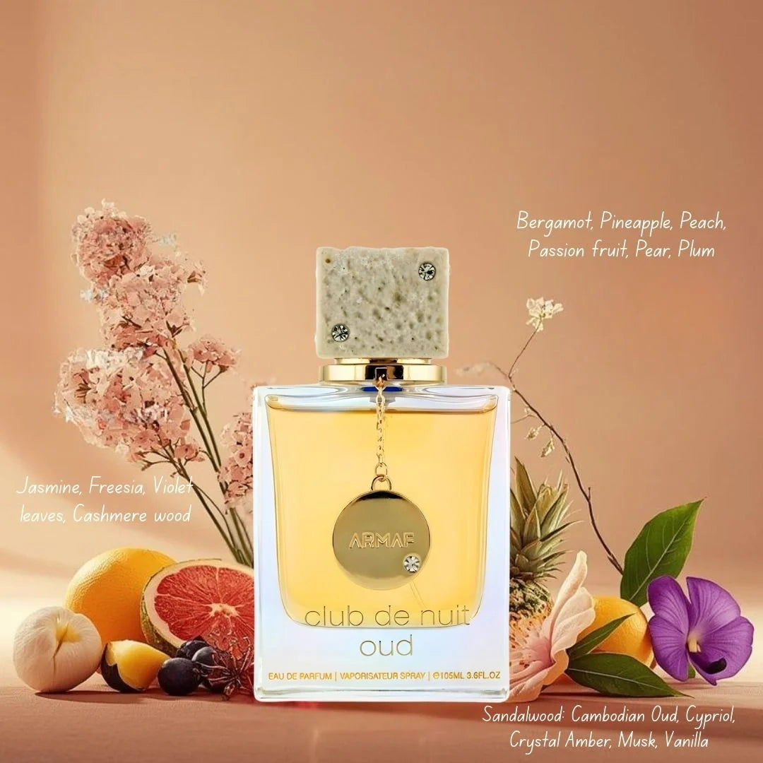 Club De Nuit Oud I Eau de Parfum Spray 105ml (3.5 oz) by Armaf