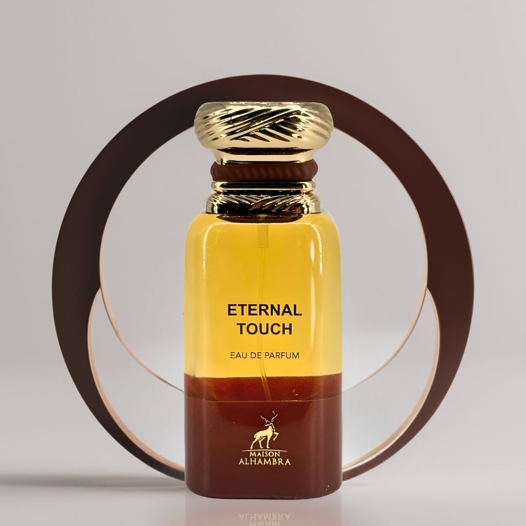Eternal Touch EDP Spray 100ML (3.4 Z) by Maison Alhambra | Unleash Your Bold Essence with This Luxurious Fragrance.