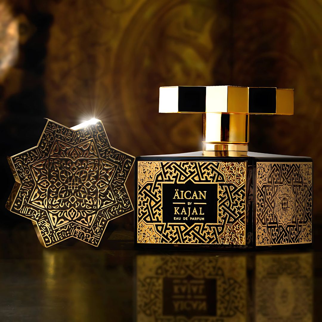 Aican Eau De Parfum Spray 100ML (3.4 OZ) By Kajal | A Tropical Symphony Of Passion Fruit & Pineapple Meets Jasmine Anchored By Smoky Vetiver.