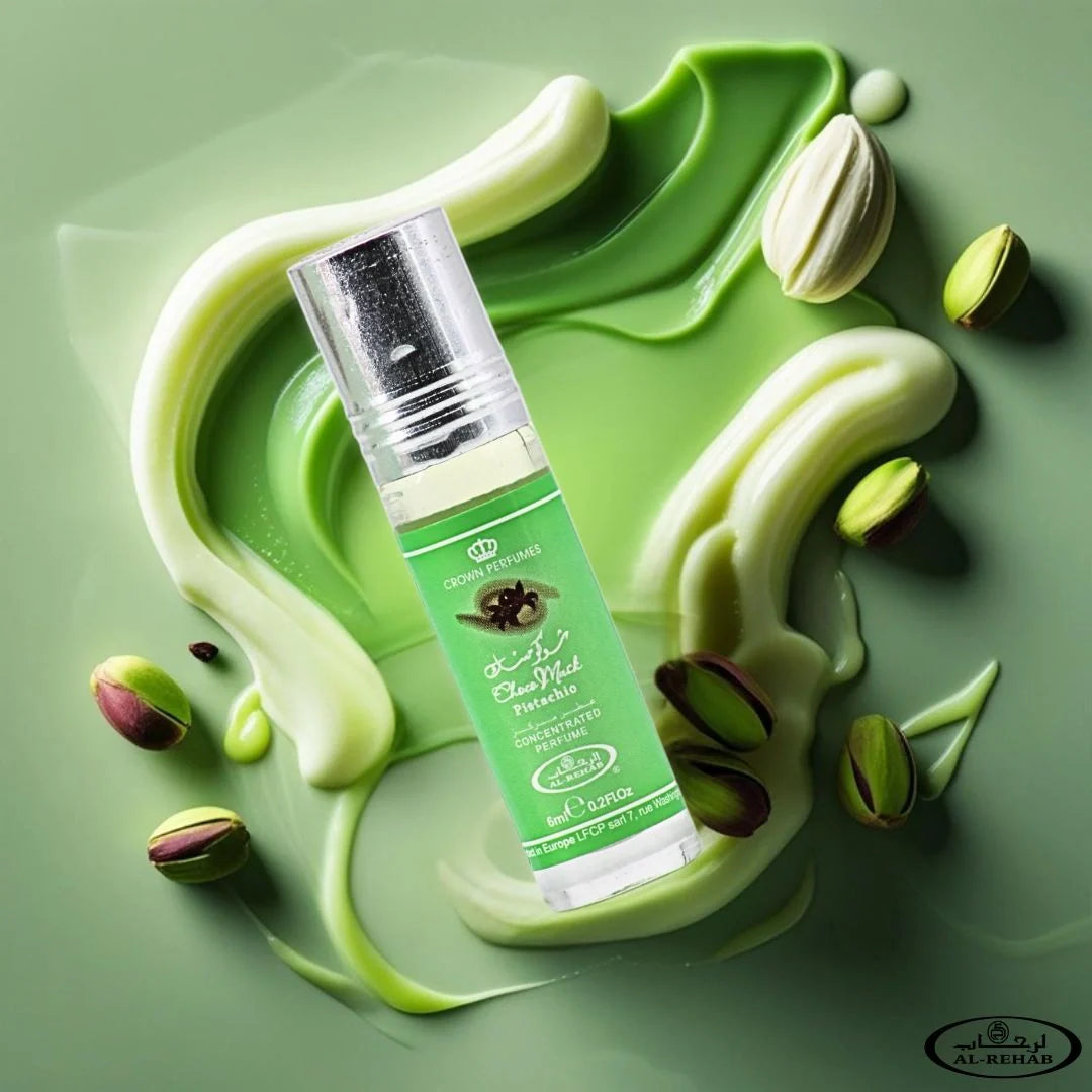 Choco Musk Pistachio Perfume Oil CPO 6ML (0.2 OZ) by Al Rehab