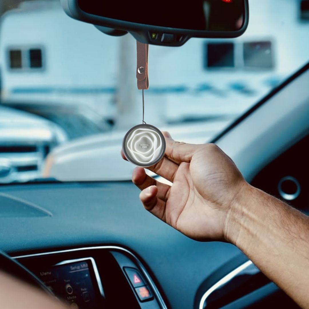 Ocean - Sea Elegance Scented Hanging Car Freshener by Intense Oud | A Fresh Scent That Transforms Your Car Into an Oceanic Haven.