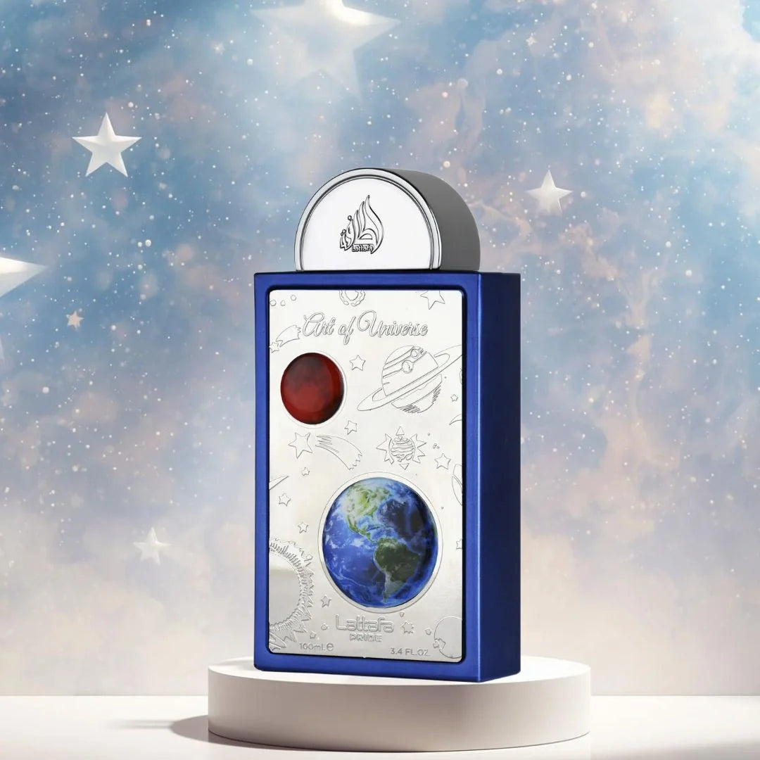Art of Universe Eau de Parfum Spray 100ml (3.4oz) by Lattafa | A Symphony of Vibrance & Elegance
