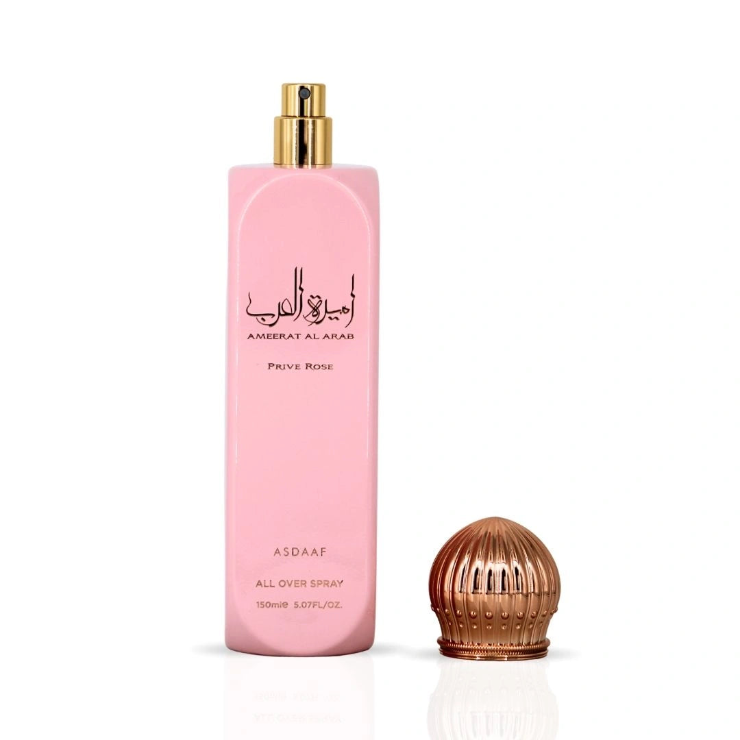 Ameerat Al Arab Prive Rose All Over Spray 150ml (5.07 oz) by Asdaaf