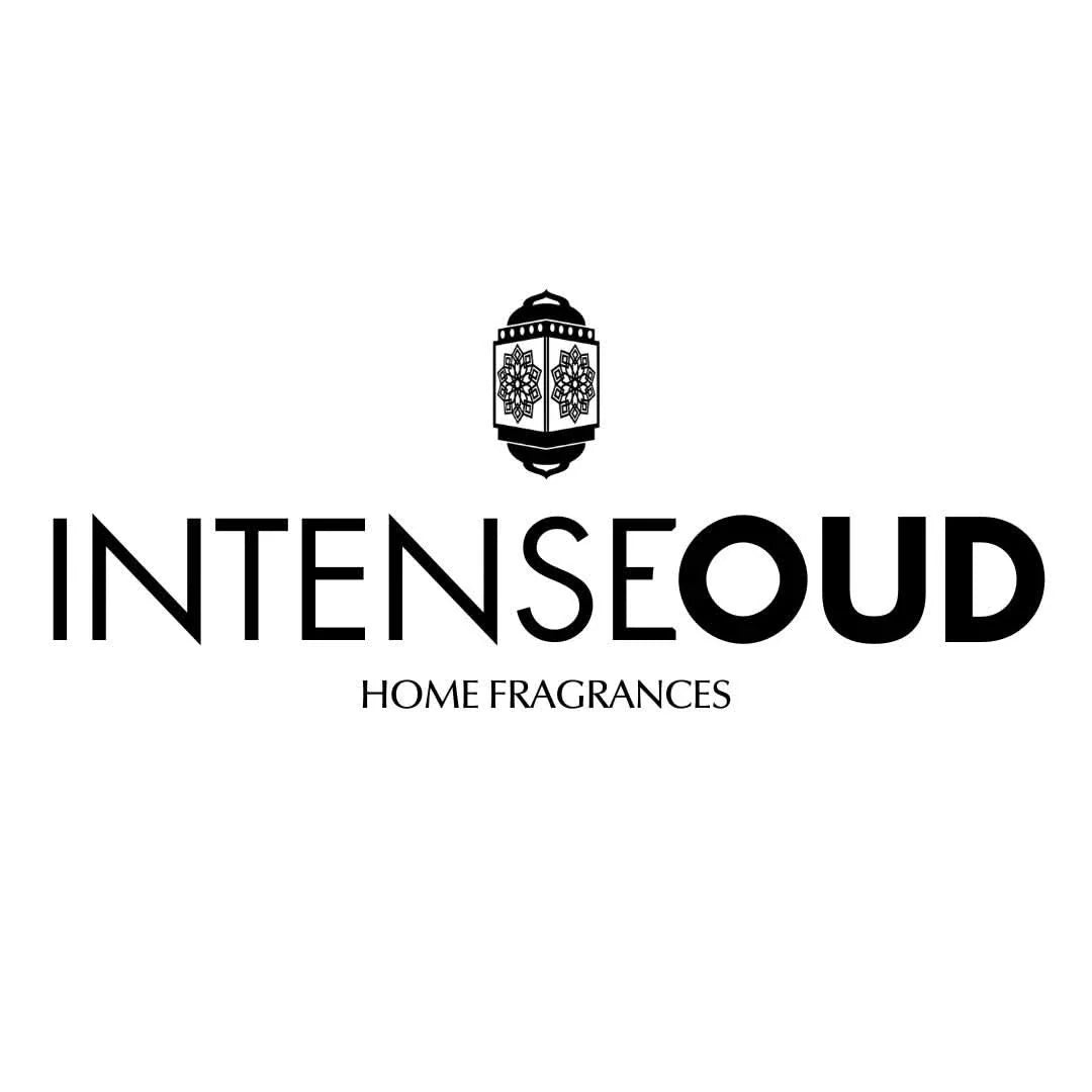 INTENSE OUD Reed Diffuser, Oud Rose – 1000ml (35.1 oz) – Fragrance for Up to 90 Days – Reusable, Refillable Glass Holder, Includes 6 All-Natural Reed Sticks - Intense Oud