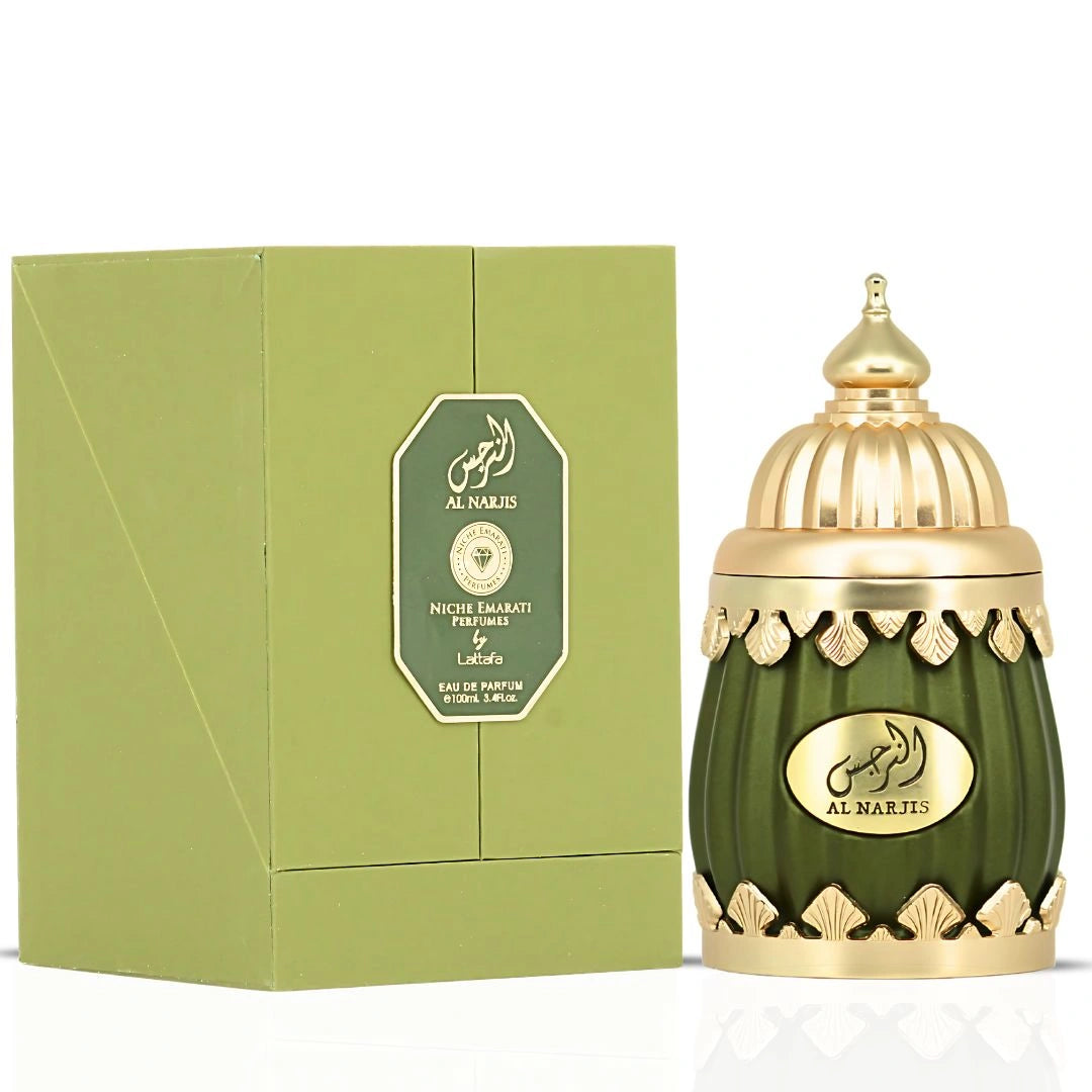 Niche Emarati Al Narjis Eau De Parfum Spray 100ml (3.4 oz) by Lattafa Pride