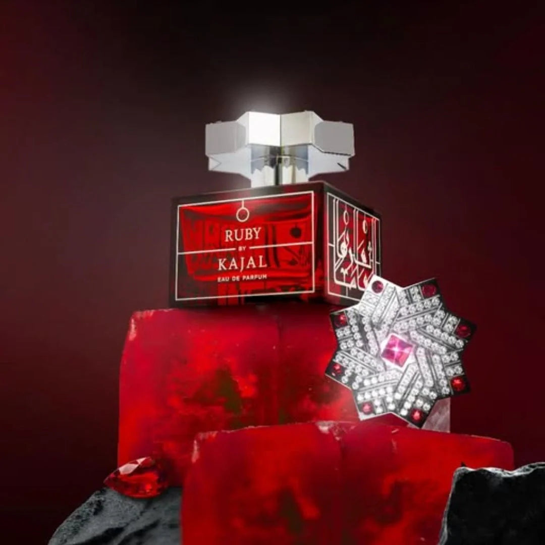 Ruby Eau de Parfum Spray 100ml (3.4 oz) by Kajal | Indulge in the Fantasy of Endless Sweetness - Intense Oud
