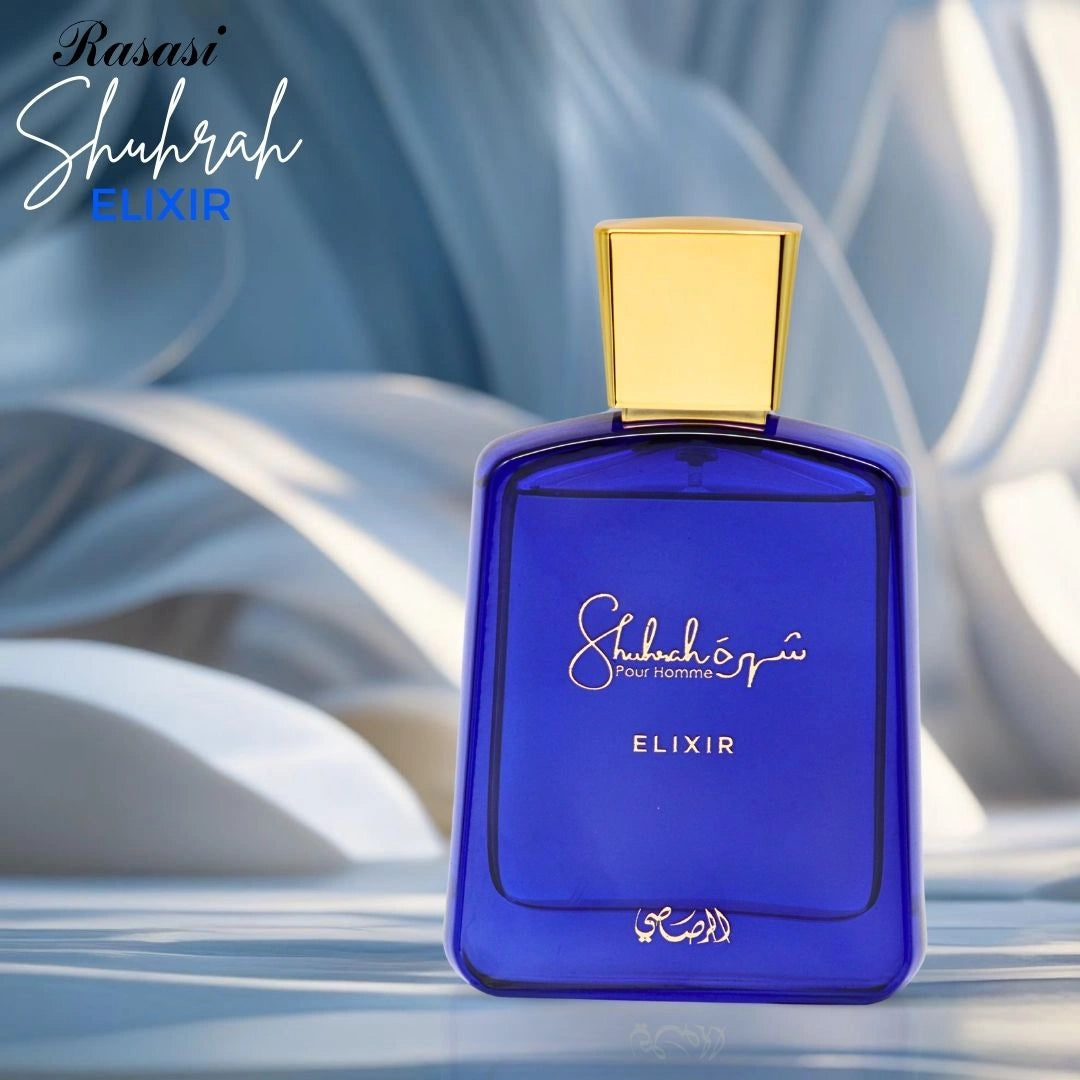 Shuhrah Elixir Pour Homme Eau de Parfum Spray 90ml (3.0 oz) by Rasasi
