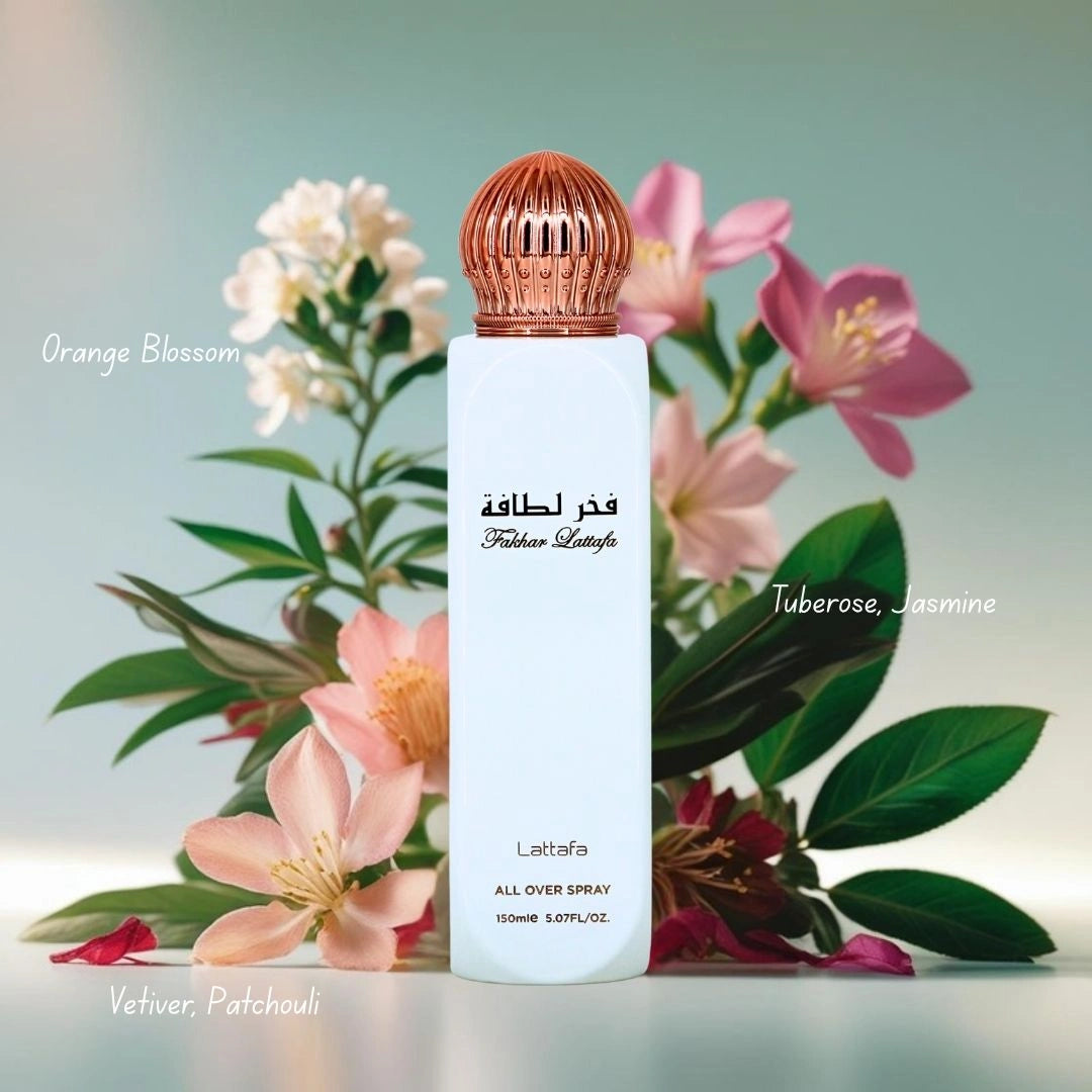 Fakhar Women All Over Spray 150ml (5.07 oz) by Lattafa