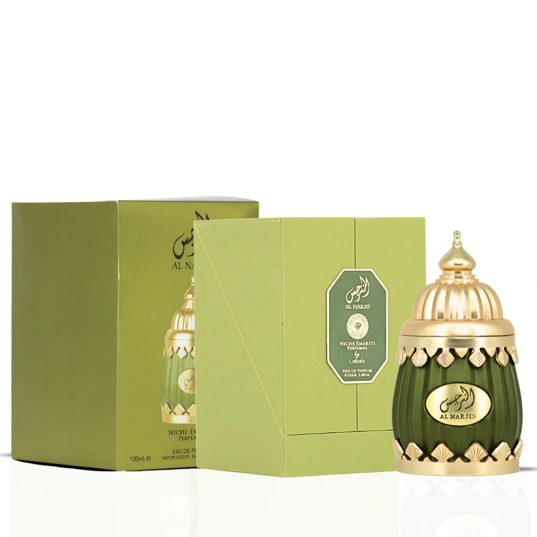 Niche Emarati Al Narjis Eau De Parfum Spray 100ml (3.4 oz) by Lattafa Pride