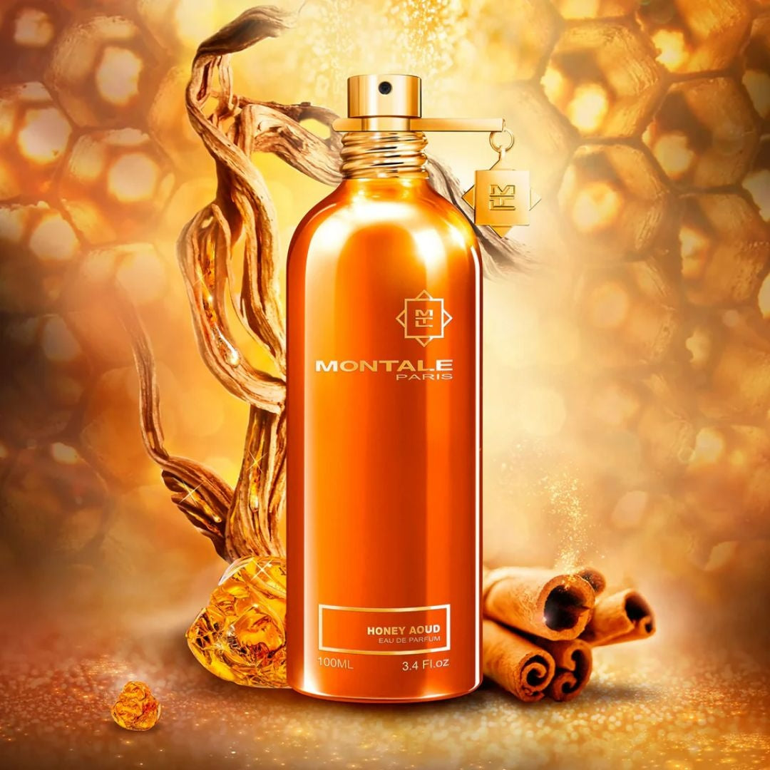 Honey Aoud Eau de Parfum Spray 100ml (3.4 oz) by Montale