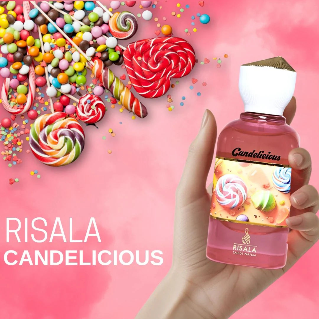 Candelicious Eau de Parfum Spray 100ml (3.4 oz) by Risala