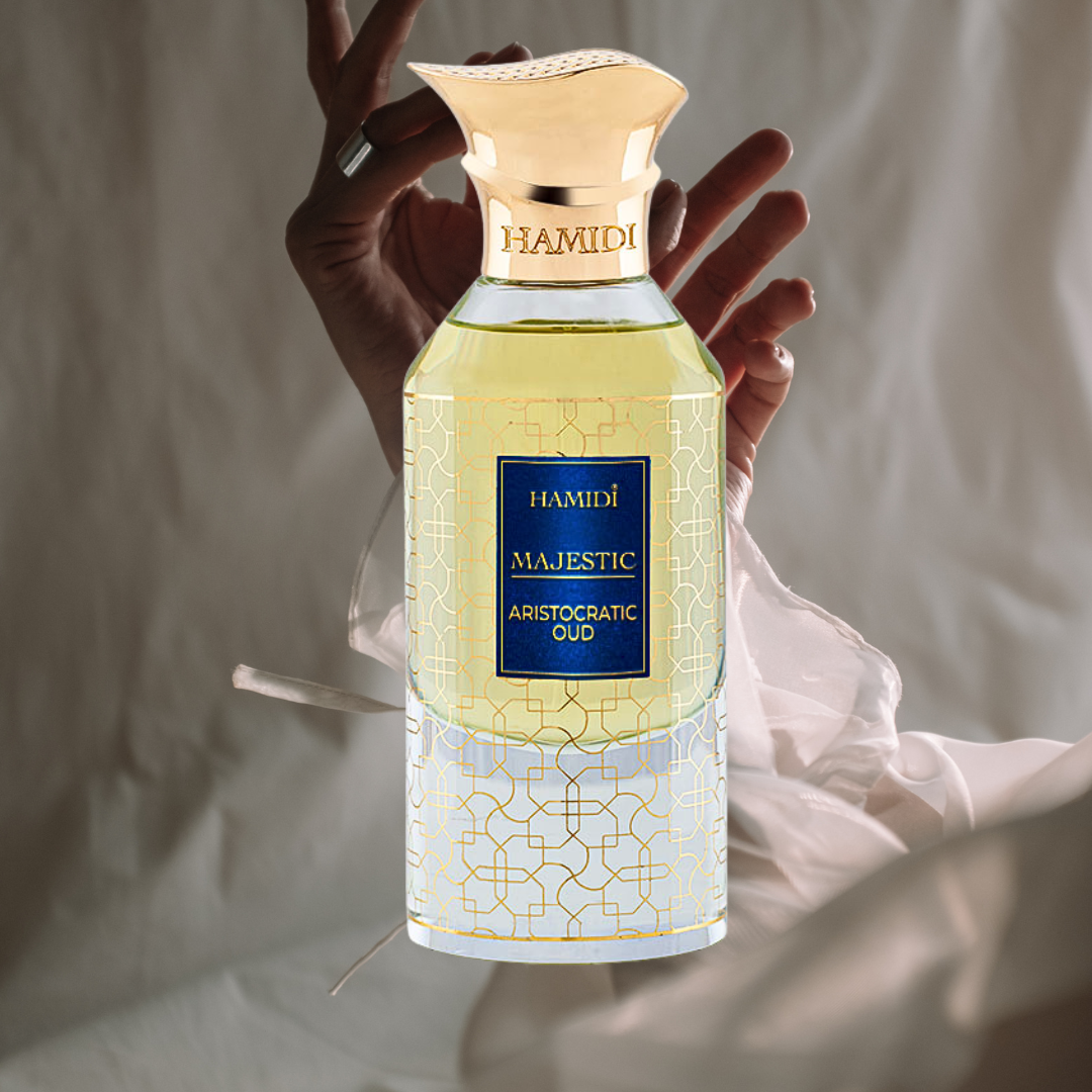 MAJESTIC ARISTOCRATIC OUD EDP Spray 85ML (2.8 OZ) By Hamidi | A Long Lasting & Rich Blend Of Luxurious Fragrance.