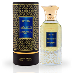 MAJESTIC ARISTOCRATIC OUD EDP Spray 85ML (2.8 OZ) By Hamidi | A Long Lasting & Rich Blend Of Luxurious Fragrance.