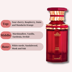 DIVINE CHERRY EDP Spray 100ML (3.4 OZ) By Hamidi | Indulge In The Sweetness Of This Enchanting Fragrance.