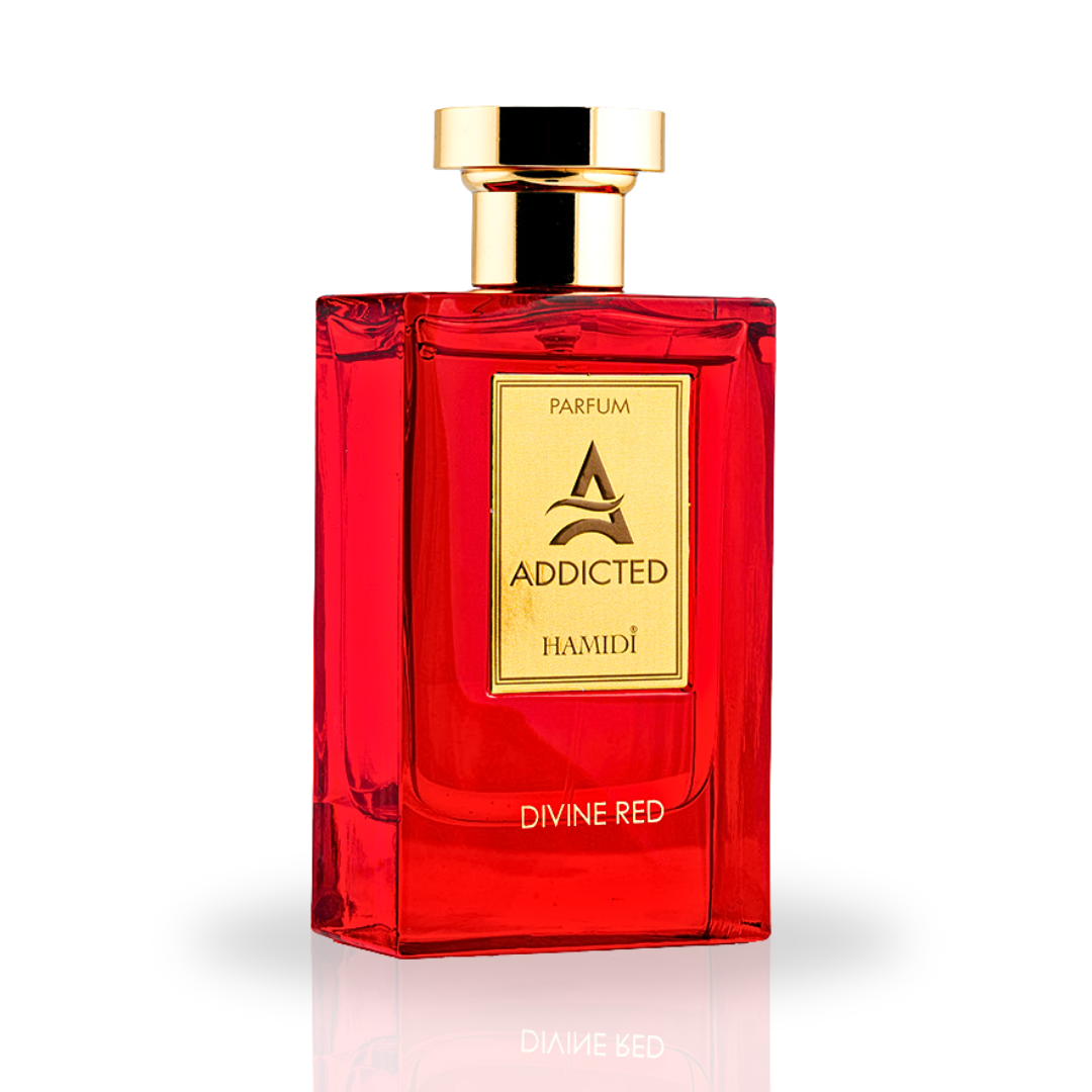 HAMIDI ADDICTED DIVINE RED EDP Spray 120ML (4 OZ) By Hamidi | Elevate Your Senses With This Exquisite Fragrance.