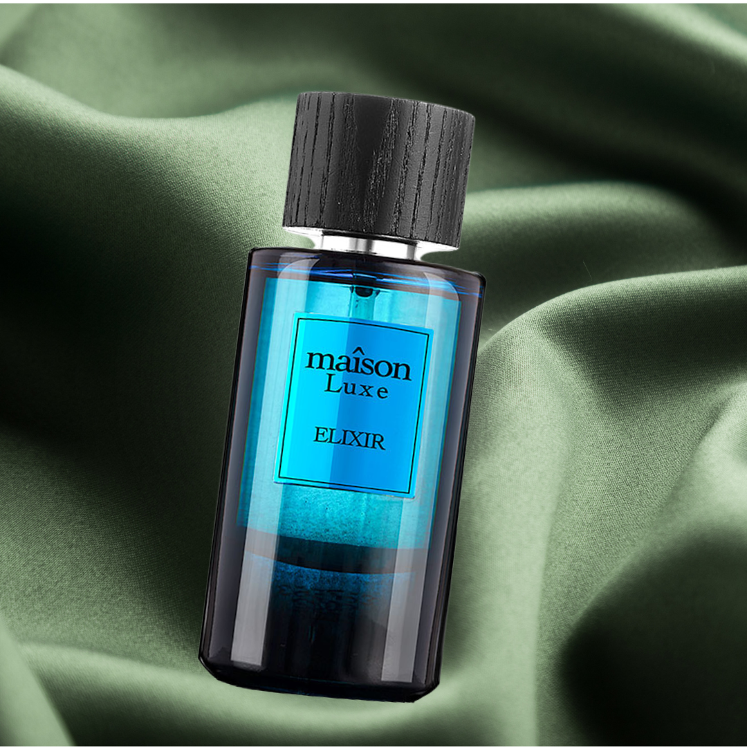 MAISON LUXE ELIXIR EDP Spray 110ML (3.8 OZ) By Hamidi | Experience The Charm Of This Exquisite Fragrance. - Intense Oud