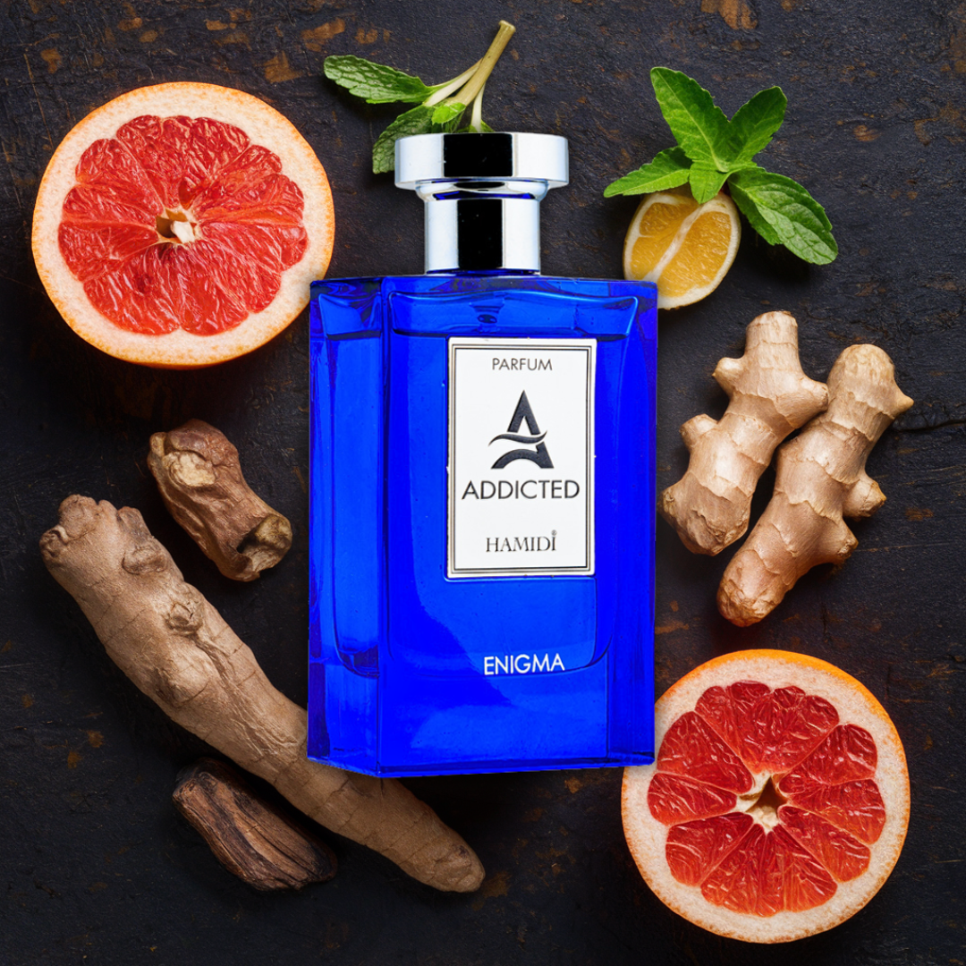 HAMIDI ADDICTED ENIGMA EDP Spray 120ML (4 OZ) By Hamidi | Experience The Allure Of This Refreshing Fragrance.