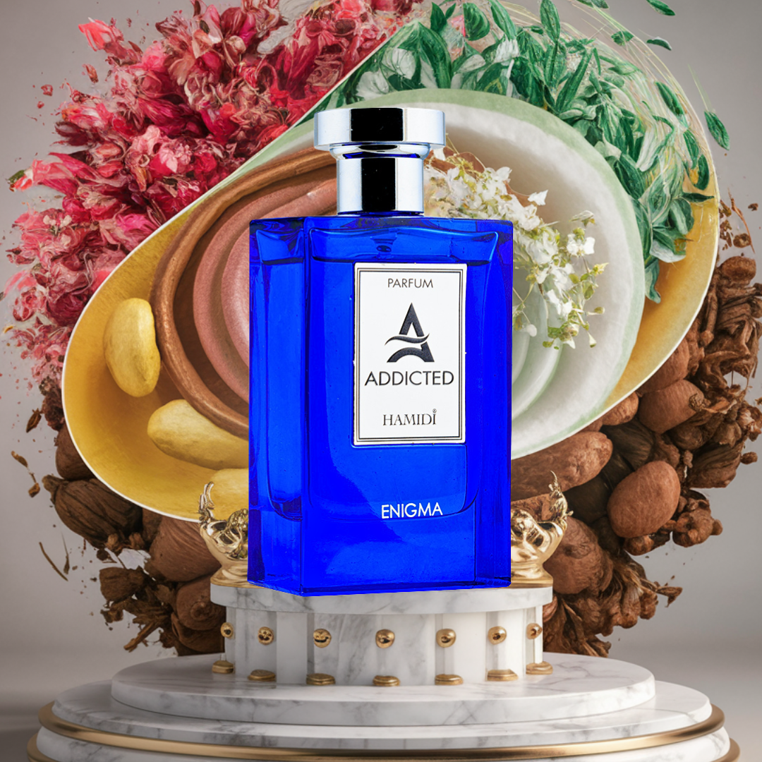 HAMIDI ADDICTED ENIGMA EDP Spray 120ML (4 OZ) By Hamidi | Experience The Allure Of This Refreshing Fragrance.