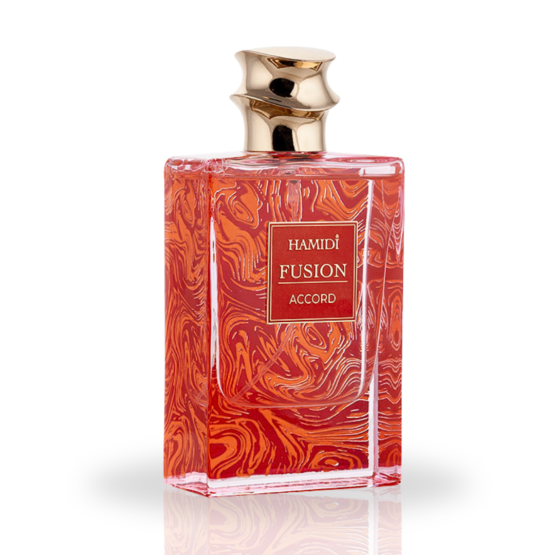 FUSION ACCORD EDP Spray 85ML (2.8 OZ) By Hamidi | A Luxurious & Captivating Unisex Fragrance. - Intense Oud