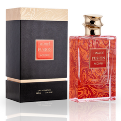 FUSION ACCORD EDP Spray 85ML (2.8 OZ) By Hamidi | A Luxurious & Captivating Unisex Fragrance. - Intense Oud