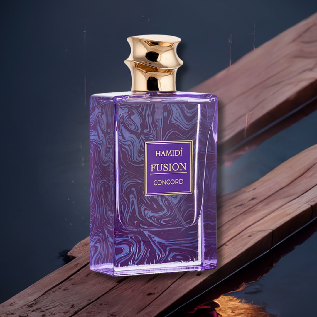 FUSION CONCORD EDP Spray 85ML (2.8 OZ) By Hamidi | A Timeless Allure Of Floral Elegance.